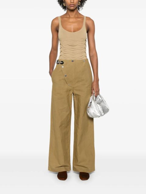 Nanushka textured knitted bodysuit - Brown - zdjęcie produktu nr 2