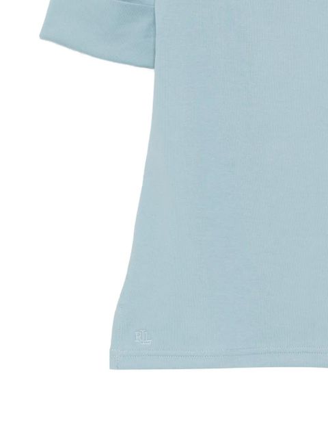 Lauren Ralph Lauren boat-neck T-shirt - Blue