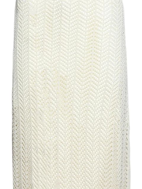 Jil Sander side-slit maxi skirt - Neutrals - zdjęcie produktu nr 2