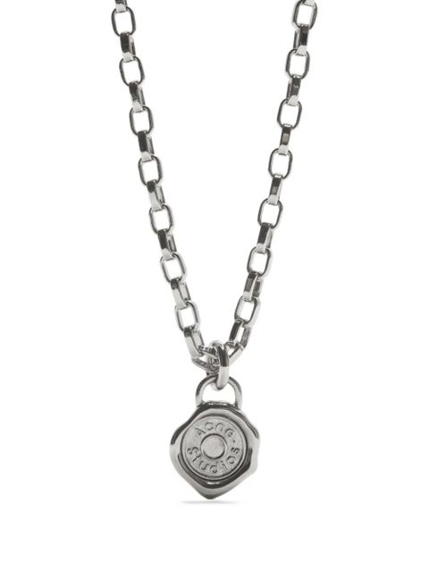 Acne Studios pendant necklace - Silver