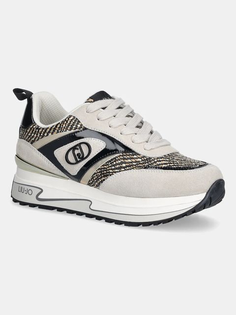 Liu Jo sneakersy LIU JO MAXI WONDER 97 damskie kolor szary BA6007PX807S1411 - zdjęcie produktu nr 1