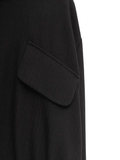 LOEWE pocket drawstring jacket - Black