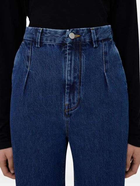 LouLou de Saison pleated wide-leg jeans - Blue - zdjęcie produktu nr 2