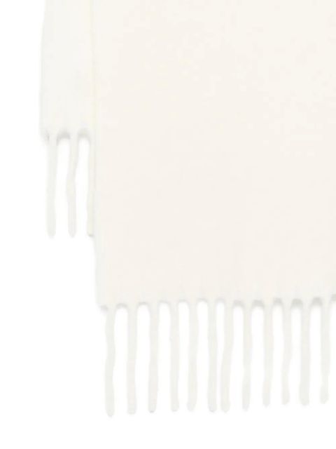 TOTEME brushed fringed scarf - Neutrals