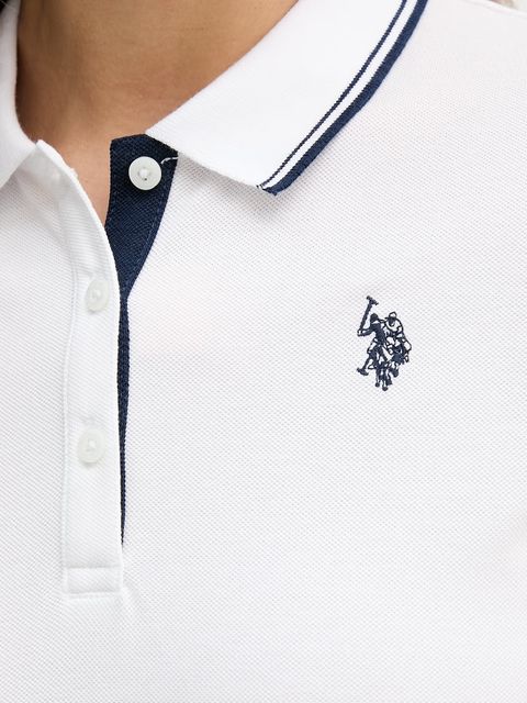 U.S. Polo Assn. sukienka bawełniana POLO DRESS