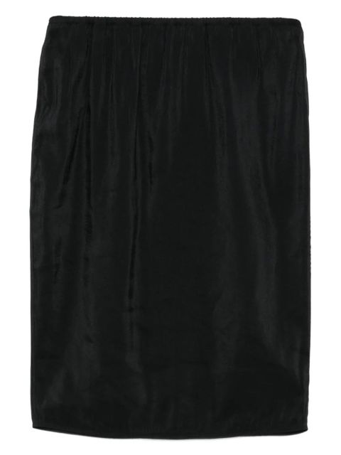 Nanushka elastic-waistband mini skirt - Black - zdjęcie produktu nr 1