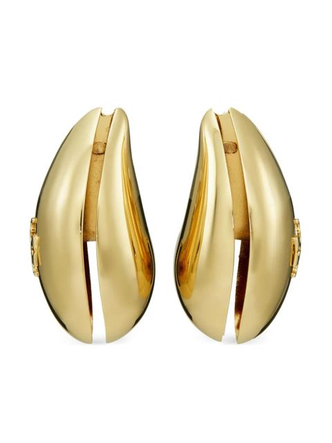 Tory Burch Wave clip-on earrings - Gold - zdjęcie produktu nr 2