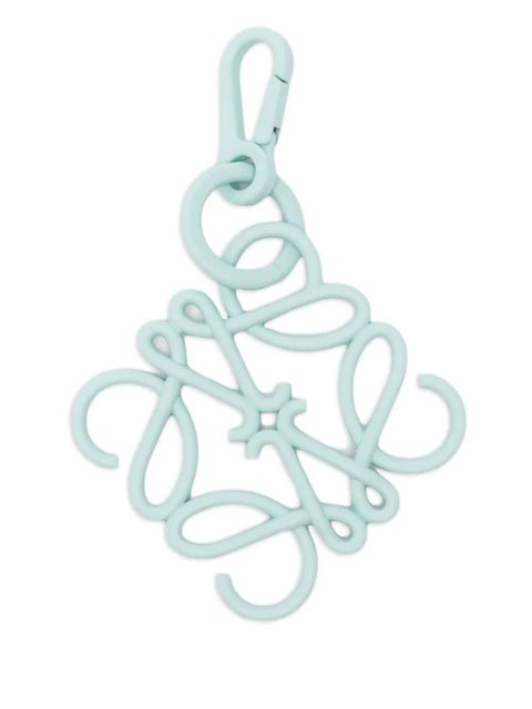 LOEWE Anagram charm keychain - Blue - zdjęcie produktu nr 1