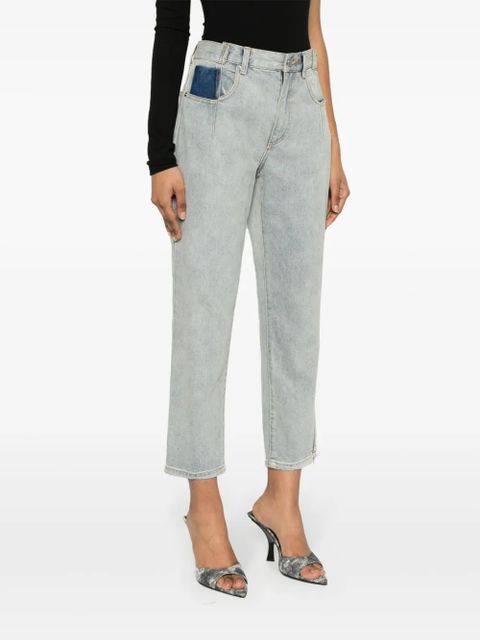 3.1 Phillip Lim high-waisted cropped jeans - Blue