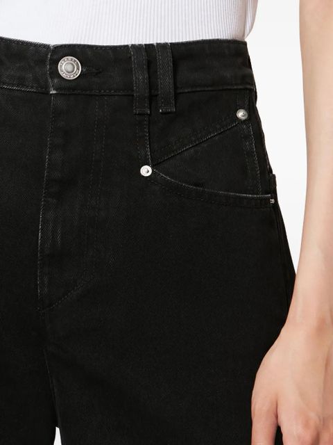 ISABEL MARANT Lemony pocket jeans - Black