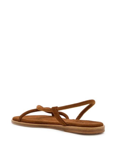 Ancient Greek Sandals Bomba suede sandals - Brown