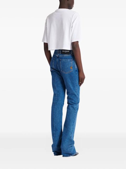 Balmain flared-leg jeans - Blue