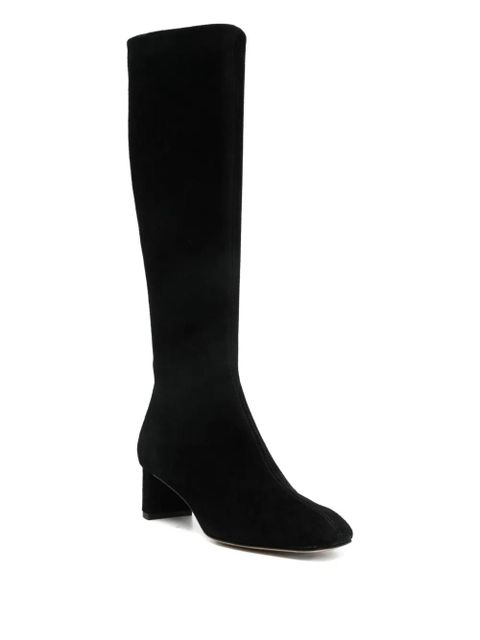 Aeyde 45mm suede boots - Black - zdjęcie produktu nr 2