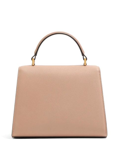 Valentino Garavani Vsling small handbag in grainy calfskin with jewel logo - Pink