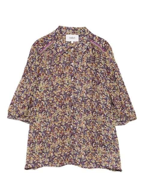 Ba&Sh floral-pattern blouse - Purple - zdjęcie produktu nr 1
