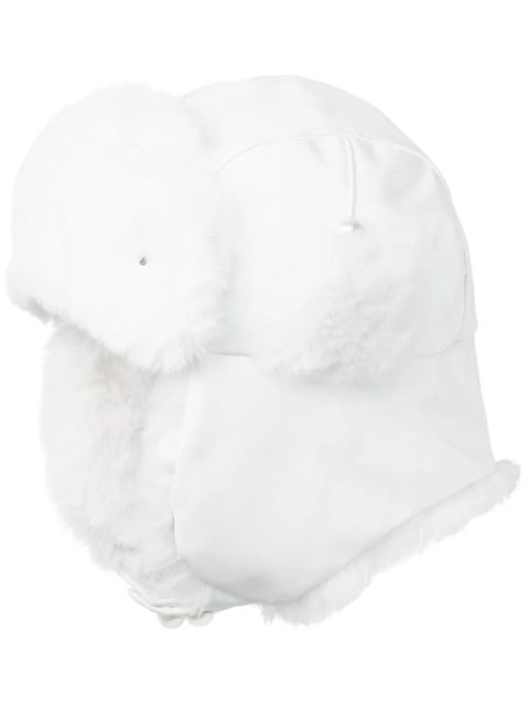 Maison Michel Arthur snow hat - White - zdjęcie produktu nr 1