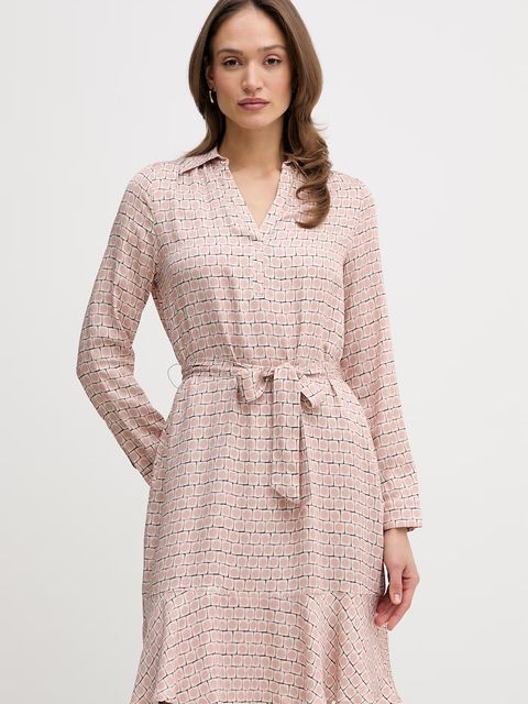 Marc Aurel sukienka koszulowa z wiskozy - zdjęcie produktu nr 2