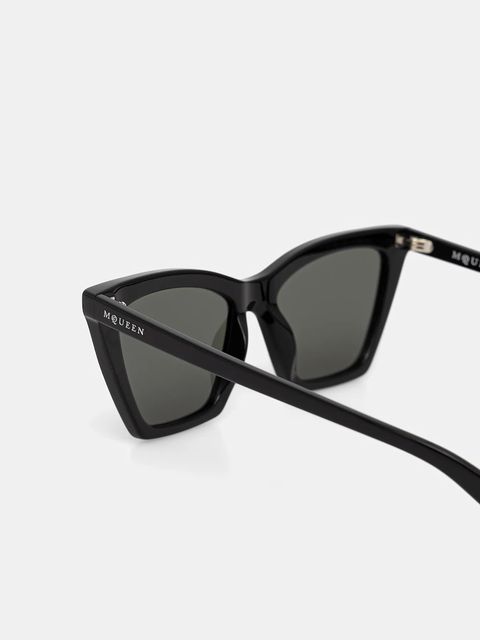 Alexander McQueen okulary przeciwsłoneczne damskie kolor czarny AM0536S