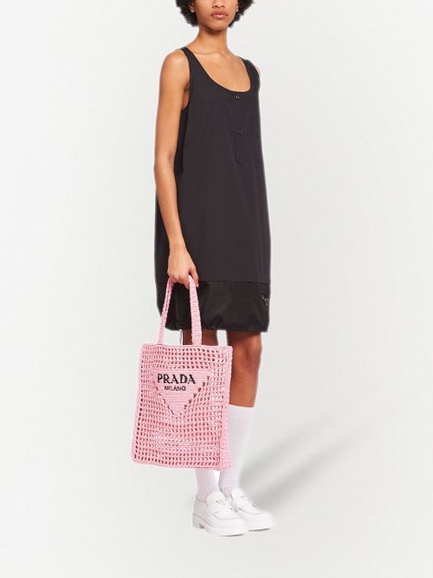Prada woven tote bag - Pink - zdjęcie produktu nr 2