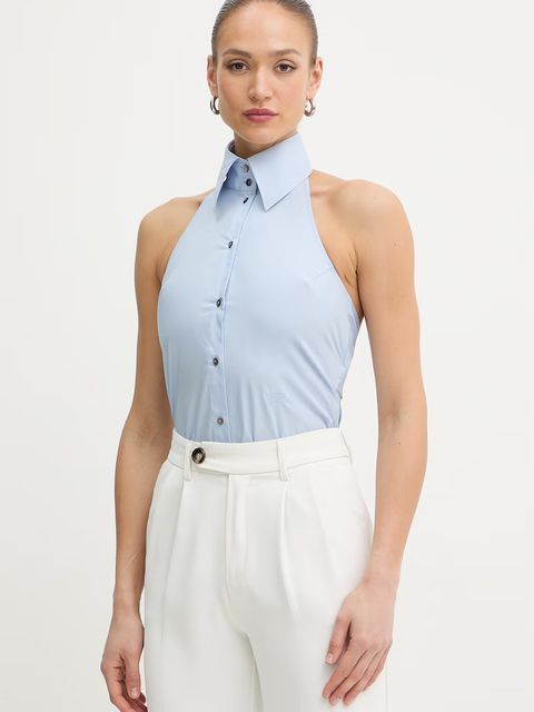 Karl Lagerfeld koszula damska bawełniana - zdjęcie produktu nr 2