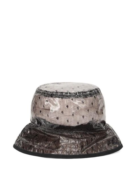 Valentino Garavani polka dot bucket hat - Black - zdjęcie produktu nr 1