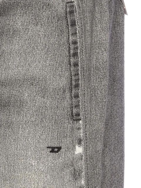 Diesel D-Ainty distressed elasticated-waist jeans - Grey