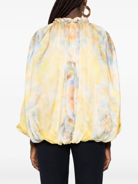 ZIMMERMANN Alchemy Twist Billow blouse - Yellow