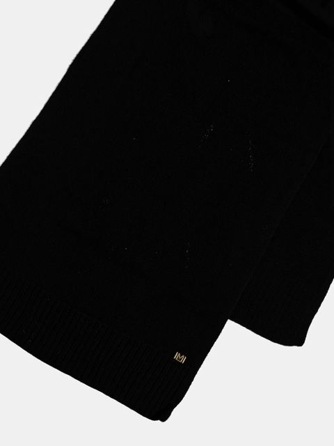 Marciano by Guess szalik z dodatkiem wełny AFRAH damski kolor czarny gładki 5BGZ14 5893Z