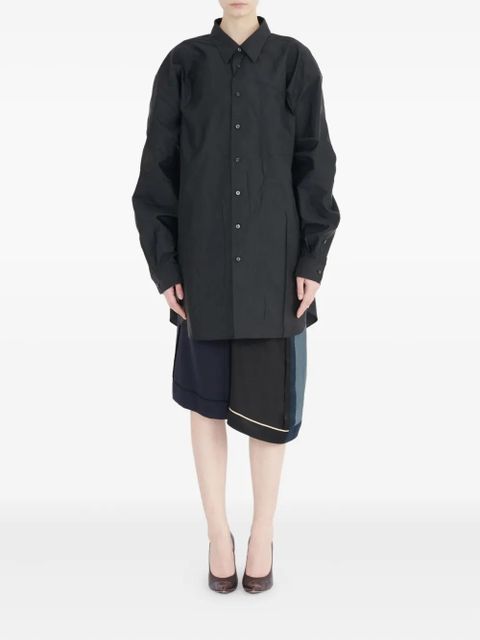 Maison Margiela long-sleeved shirt - Black