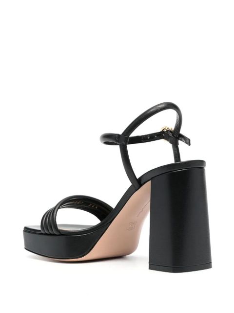 Gianvito Rossi Lena 70mm platform sandals - Black