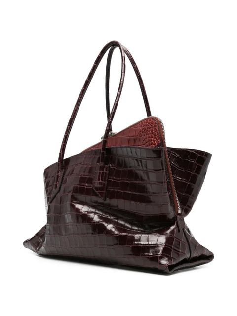 The Attico medium La Passeggiata tote bag - Red