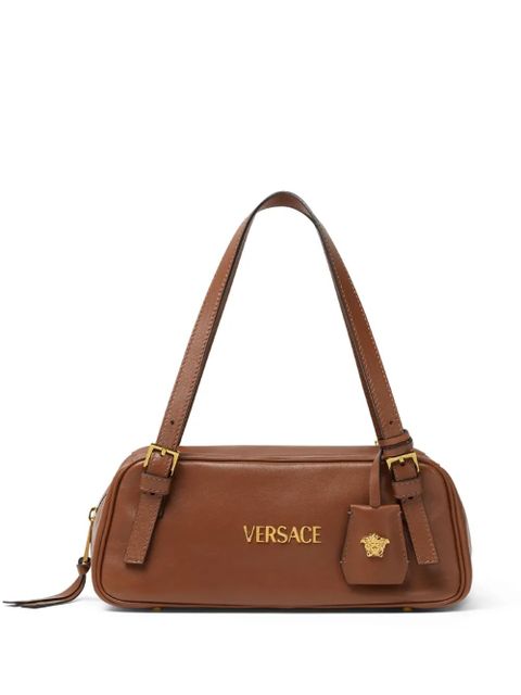Versace Tag Bowling shoulder bag - Brown - zdjęcie produktu nr 1