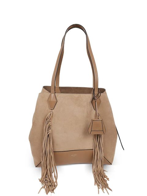 Jimmy Choo fringed shoulder bag - Neutrals - zdjęcie produktu nr 1