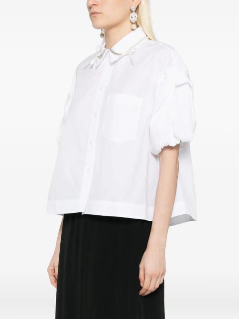 Simone Rocha puff-sleeve shirt - White