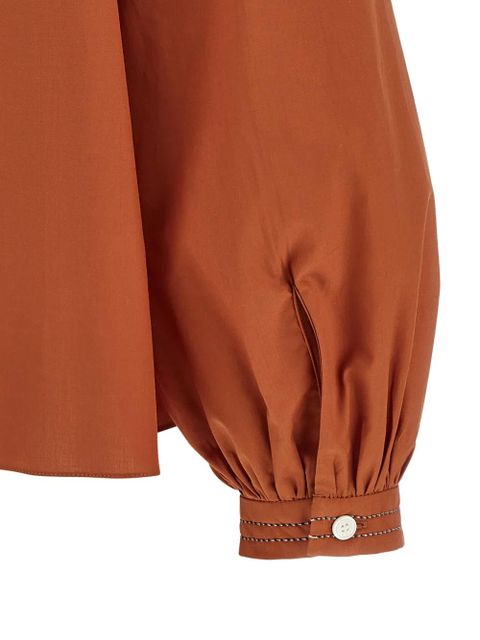 Marni poplin blouse - Orange