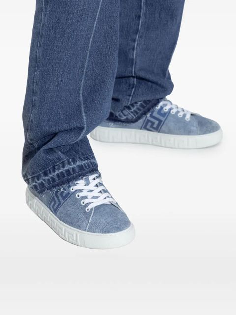 Versace Greca-detail sneakers - Blue - zdjęcie produktu nr 2