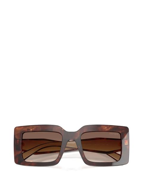 Prada Eyewear square-frame sunglasses - Brown