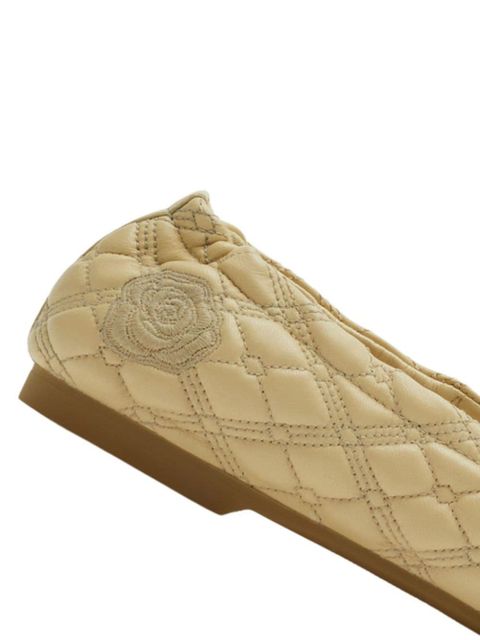 Burberry quilted leather ballerina shoes - Neutrals - zdjęcie produktu nr 2