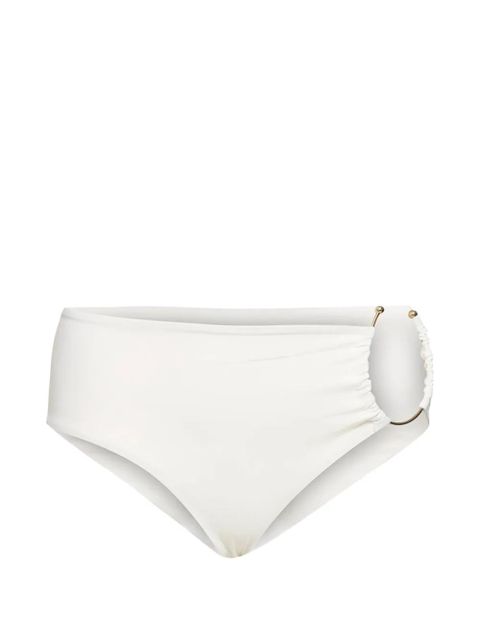 Christopher Esber gathered bikini bottom - White - zdjęcie produktu nr 1