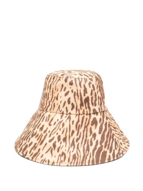 ZIMMERMANN printed bucket hat - Brown - zdjęcie produktu nr 1