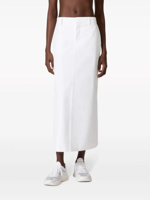 Valentino Garavani Compact poplin skirt - White