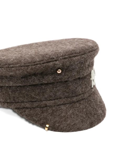 Ruslan Baginskiy logo-detail hat - Brown