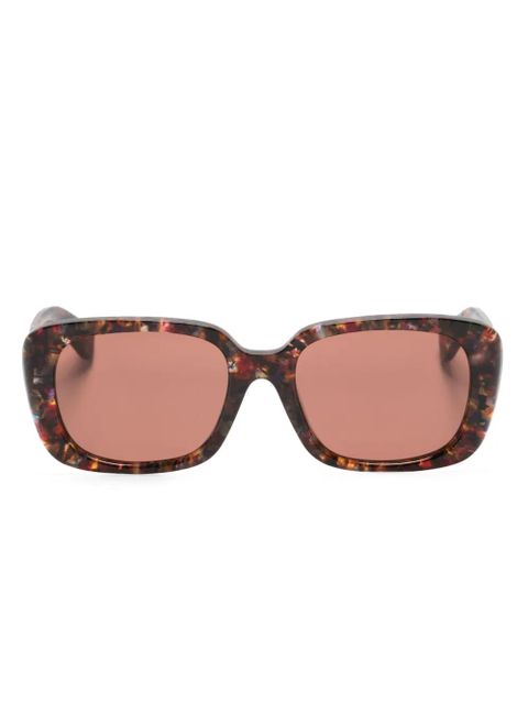 Chloé Eyewear square-frame sunglasses - Brown - zdjęcie produktu nr 1