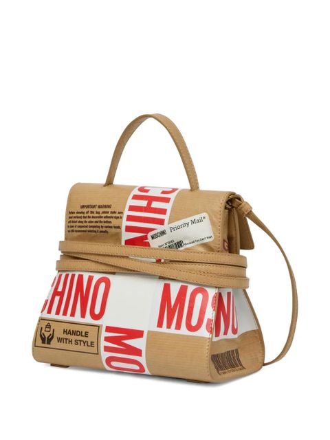 Moschino top-handle tote bag - Neutrals - zdjęcie produktu nr 2
