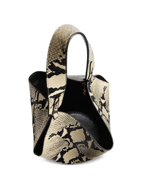 KHAITE mini Lotus tote - Neutrals