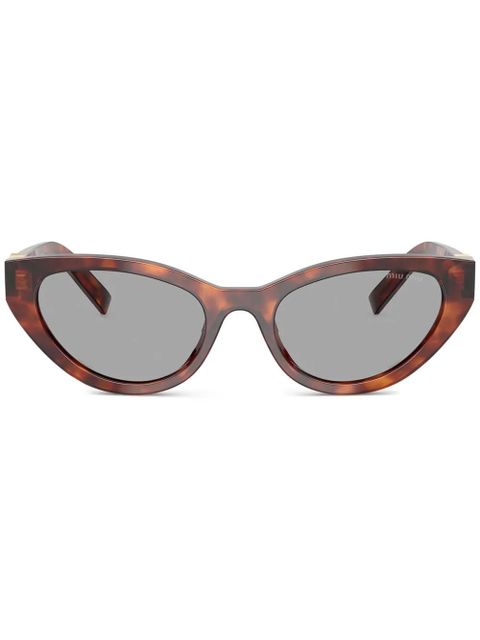 Miu Miu Eyewear cat-eye sunglasses - Brown - zdjęcie produktu nr 1