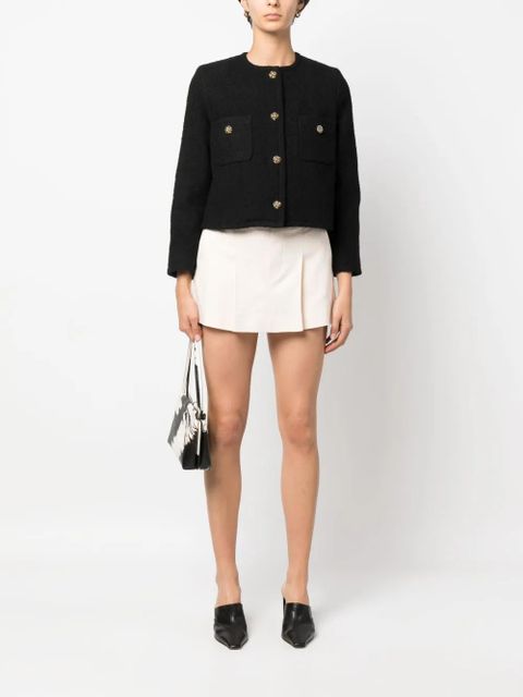 Ba&Sh Meredith tweed jacket - Black