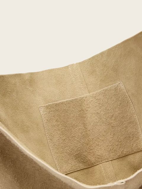 AllSaints torebka zamszowa ASHA