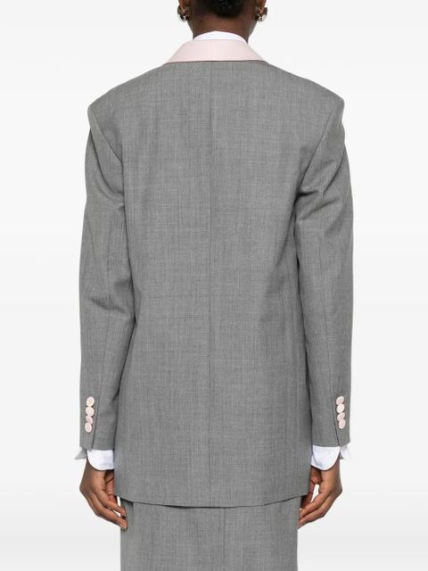 Moschino shawl-lapel blazer - Grey