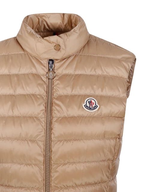 Moncler Igens zipped padded gilet - Brown